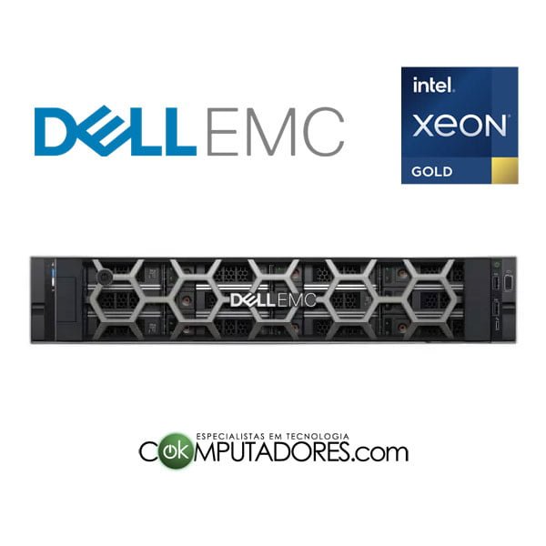 Servidor Em Rack Dell EMC PowerEdge R750 210 AYNB LK8J Intel Xeon