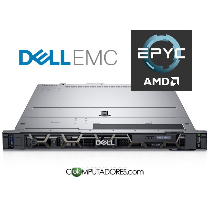 Servidor Em Rack Dell Emc Poweredge R Aynu Qnk X Amd Epyc Ghz C T Cache