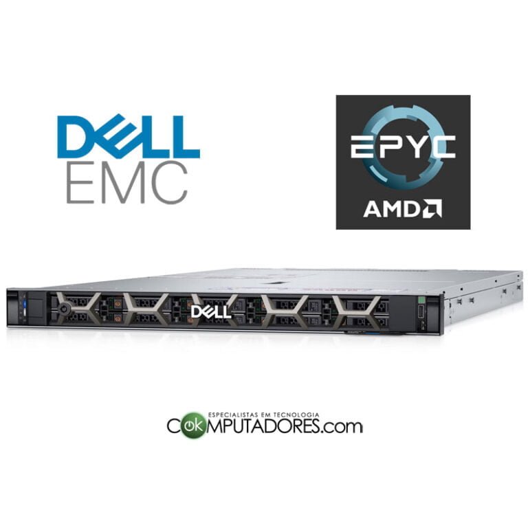 Servidor Dell Emc Em Rack Poweredge R Bhqt Qntl Amd Epyc P Ghz C T