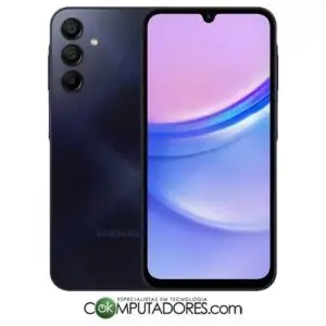 Smartphone Samsung Galaxy A15 Enterprise Edition (SM-A156MZKRLEB) Octa Core, 128GB, Câmera tripla 50.0 MP + 5.0 MP + 2.0 MP, Tela Super AMOLED Full HD 6.5"/6.3", Conexão 5G / WiFi / Bluetooth, NFC, PC Sync, Dual SIM, Android, Cor azul escuro, Knox Suite 12 meses, Garantia de 36 meses da Samsung do Brasil (24 meses + 12 meses knox suite)