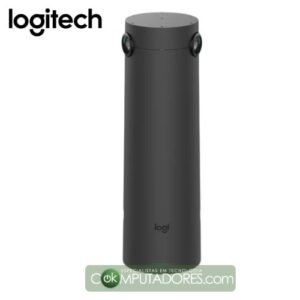 Câmera complementar de mesa com IA Logitech Sight (960-001510) Dupla câmera 4K, 7 microfones, Visão Horizontal 315° / Visão Vertical 97° / Visão Diagonal 180°, Distância Focal 1,87mm, para Rally Bar/Rally Bar Mini, Cor Grafite, Garantia 24 meses da Logitech do Brasil